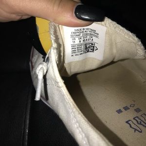 White shoes not for me!